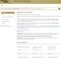 ServiceNow Supplier Services Portal